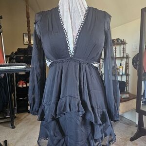 ASOS Black Long Sleeve Dress